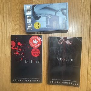 3 novels in Kelley Armstrong’s Otherworld series